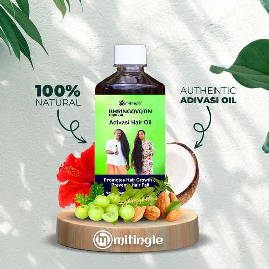Adivasi Mitingle Bhringavatin Hair Oil | Adivasi Hair Oil, 500ml